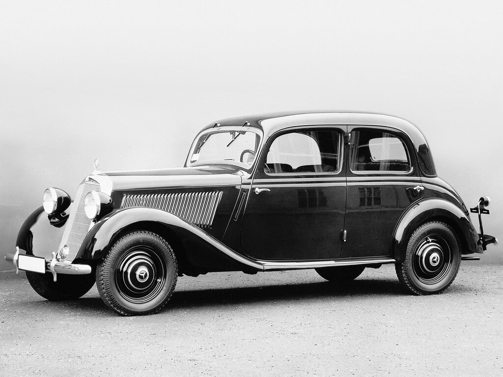 Mercedes-Benz W136 (W136, W136 I, W136 I D, W136 VI, W136 VI D) 1 поколение, седан (04.1936 - 08.1953)
